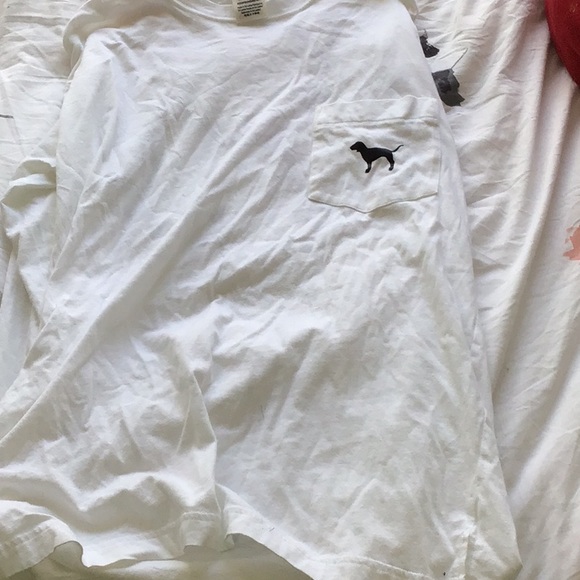 White Long sleeve tee with cheetah logo - Picture 2 of 2